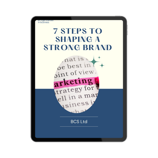 7 Steps To Shaping A Strong Brand